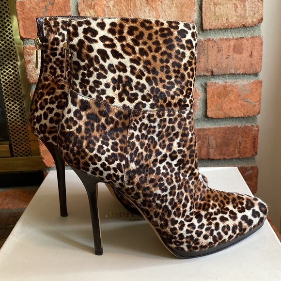 Jimmy Choo Alanis Ponyhair Ankle Booties - Picture 8 of 10